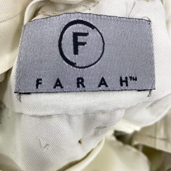 FARAH Tan Cotton Straight Leg Khaki Pants - Picture 2 of 12